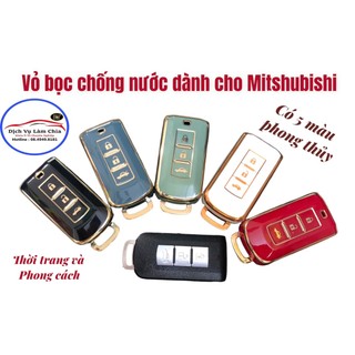 Vỏ bọc chìa khóa xe Mitshubishi, Outlander, Attrager , Mirage , Triton, Xpander 2 nút và 3 nút bấm