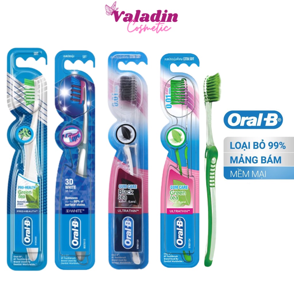 Bàn chải đánh răng ORALB 3D White Soft /Bàn chảy đánh răng