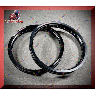 Niềng nhôm ekei bản 1.4 1.4 đen xe tay ga ms01