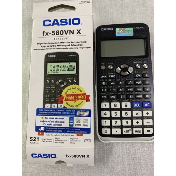 Máy Tính Tính Toán, Máy Tính Casio FX-580VNX, Máy Tính Casio FX-570VN Plus