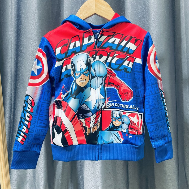 Áo Khoác Siêu Nhân CAPTAIN SAMKIDS Chất Cực Đẹp AK37