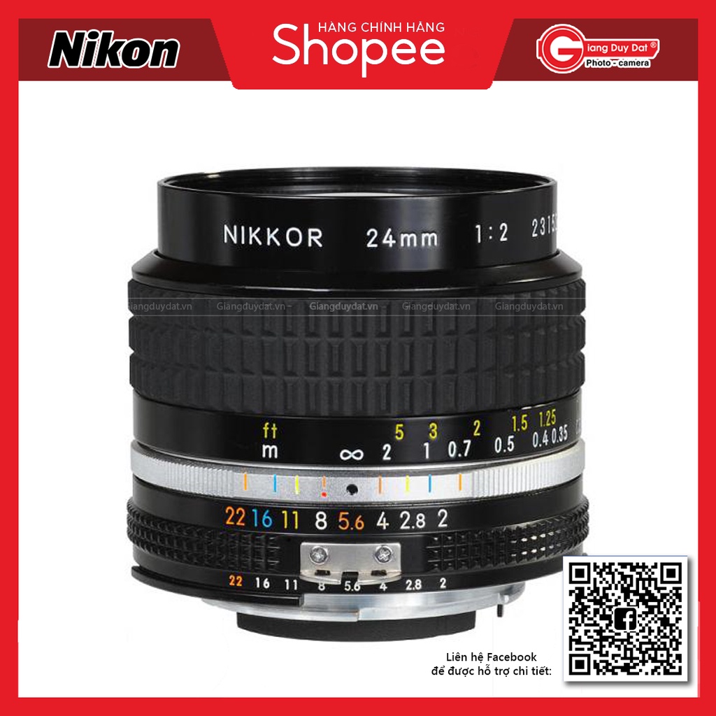 Ống Kính Nikon 24mm f/2.0 AIS