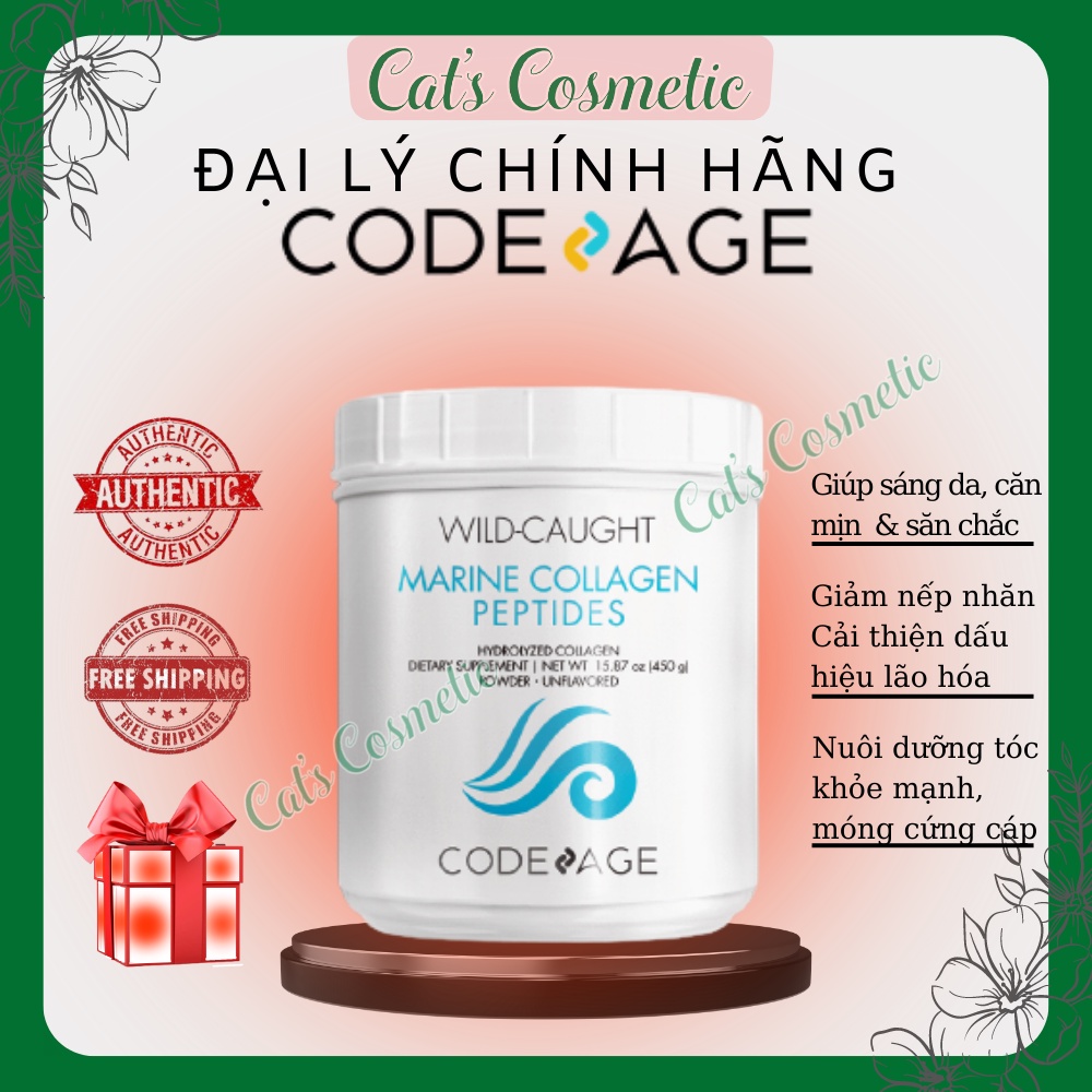 Collagen bột đẹp da Code Age Marine Collagen Peptide