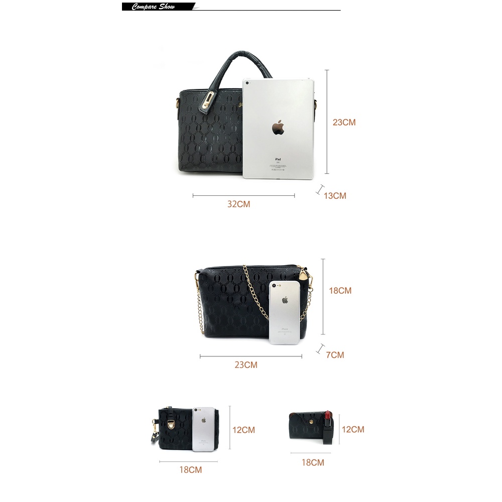 Bộ 4 Túi Xách Thời Trang Cho Nữ