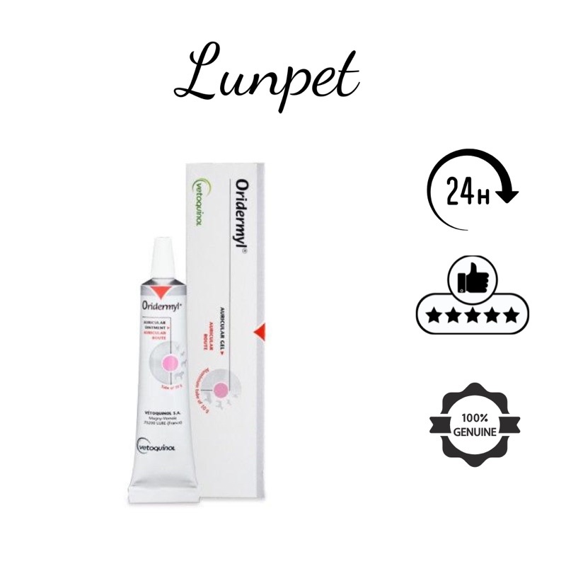 HÀNG PHÁP oridermyl đặc trị rận tai nấm tai cho mèo