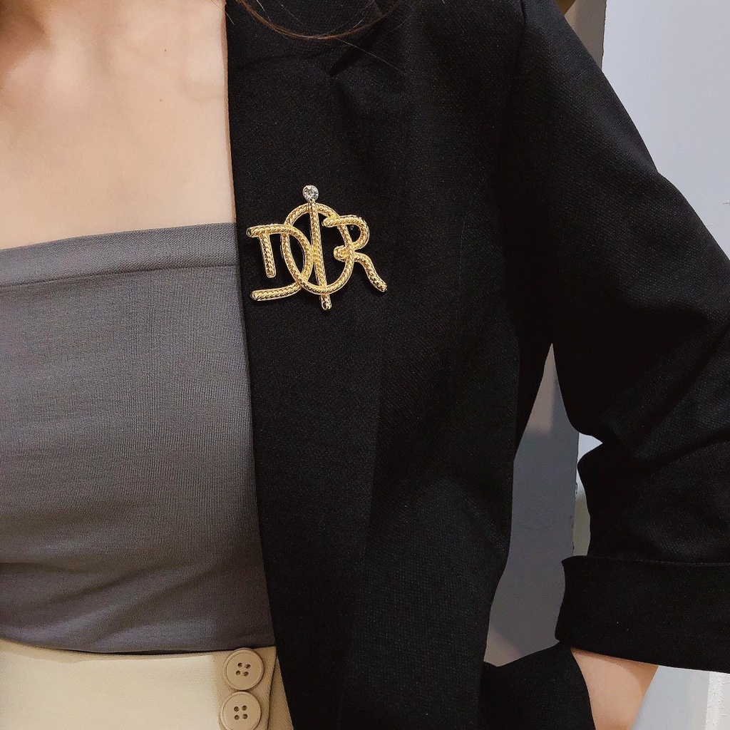 Ghim Cài Áo Họa Tiết Dior Cao Cấp Thời Trang Dành Cho Cả Nam Và Nữ