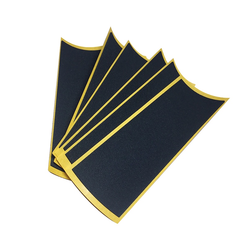 10Pcs Fingerboard Deck Uncut Tape Stickers Black Foam Grip Tape