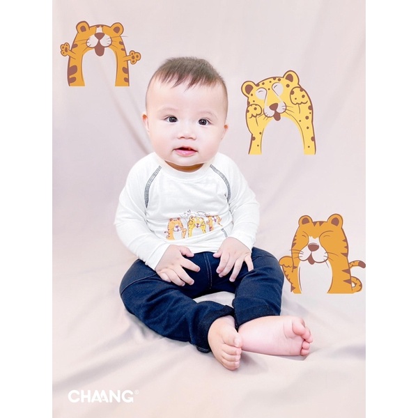 Quần dài legging, nỉ Chaang dành cho bé trai bé gái thu đông