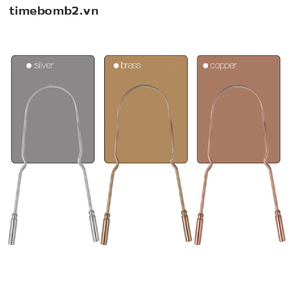 {Thời Trang Mới} Dụng Cụ Nạo Làm Sạch Lưỡi Bằng Thép Không Gỉ Vệ Sinh Răng Miệng