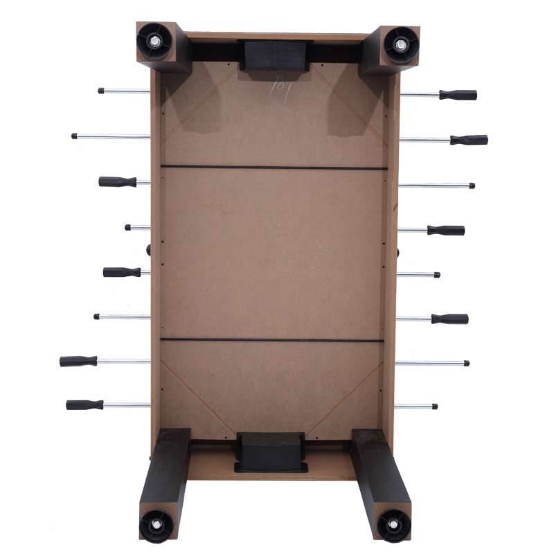 Bàn Bi Lắc Bóng Đá Cỡ Lớn 1,4m Harvard Black Robot Chuẩn Thi Đấu, Banh Bàn Foosball 1m4 Gia Đình Văn Phòng Hanana