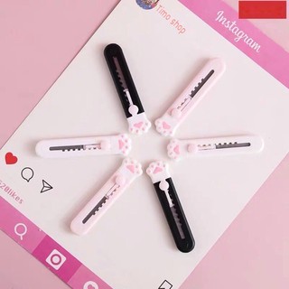 Dao Rọc Giấy Chân Mèo Dễ Thương