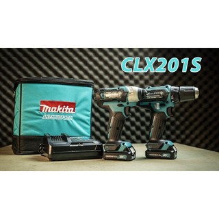 Bộ máy khoan bắt vít pin makita clx224s chính hãng df333d td100d