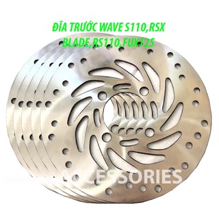 Đĩa thắng trước wave s110, rsx rsv, rs110, blade, future x 125 hàng cao cấp pkph