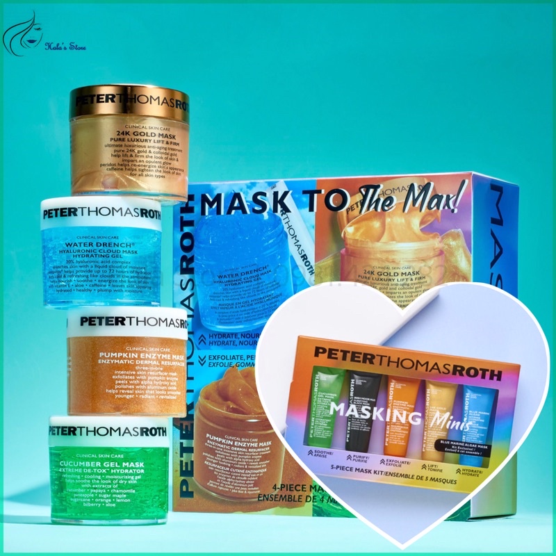 Set mặt nạ hot hit Peter Thomas Roth Mask To The Max