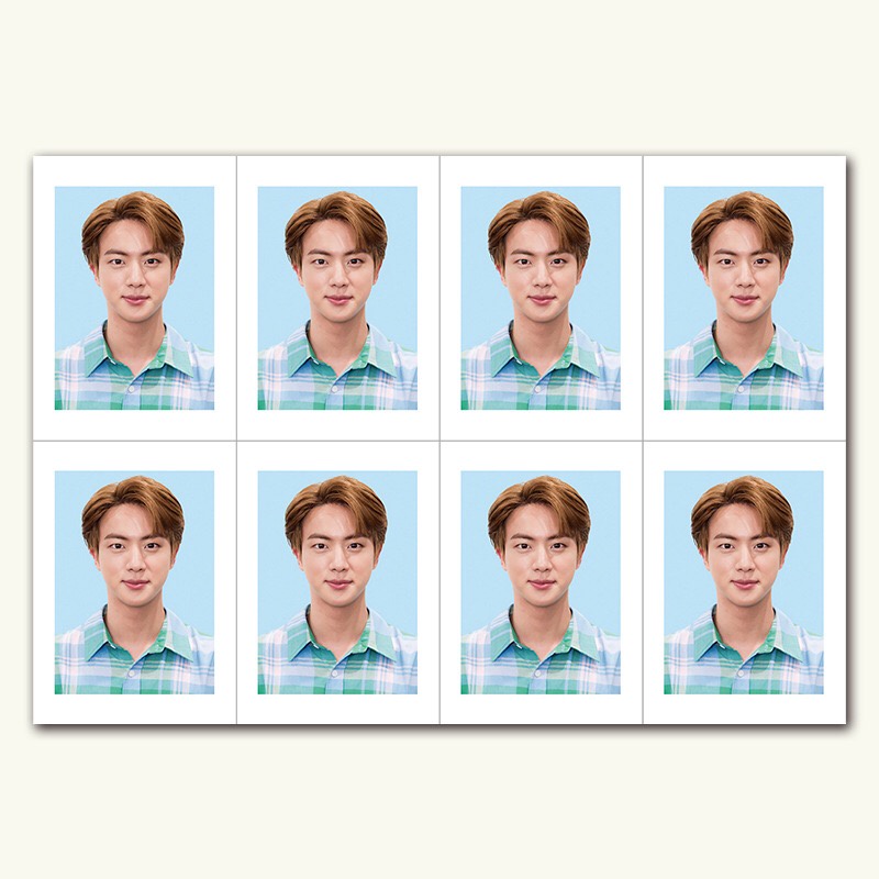 Sticker Ảnh Thẻ Từng Thành Viên BTS