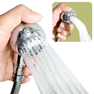 Vòi sen nước 2 chế độ phun cho giường gội đầu, Đầu vòi sen inox thay thế