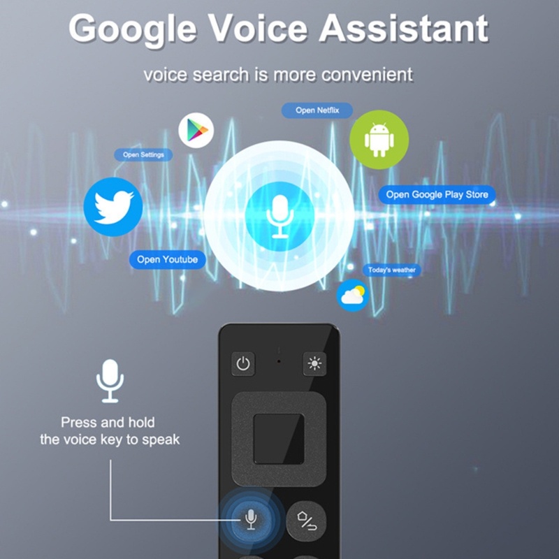 Chuột Điều Khiển Từ Xa T8 2.4G Bằng Giọng Nói Cho Android BOX / Điều Khiển Từ Xa
