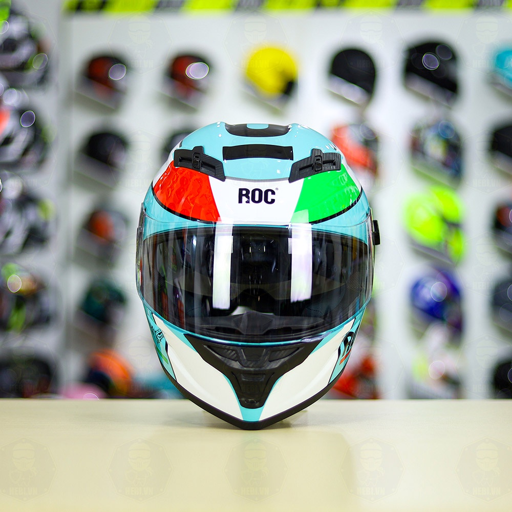 Mũ bảo hiểm ROC03 TEM LEOPARD- Tặng pinlock