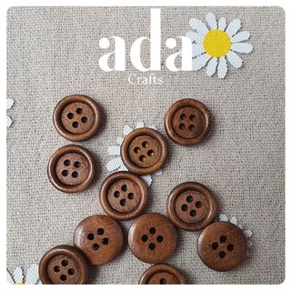 Nút Gỗ Size 15mm - ada.crafts