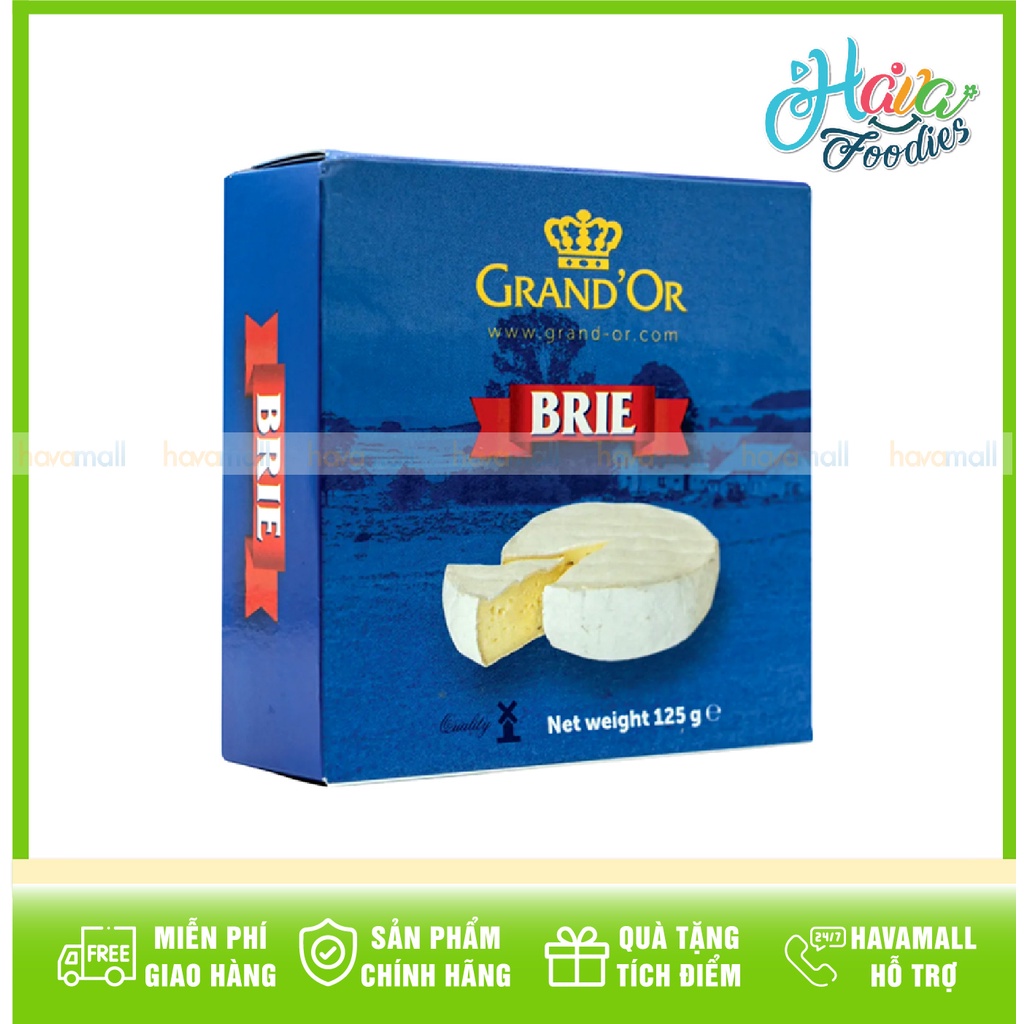Phô Mai Unilac Prestige Brie Grand'Or 125gr – Brie Cheese