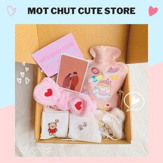 Set quà tặng Strawberry Pink dành tặng bạn gái, người yêu, bạn thân dịp 14/2, noel, 20/10 - Một chút cute Store