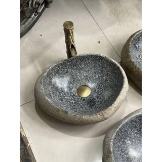 Lavabo đá tự nhiên cuội ( chỉ chậu đá 🪨)