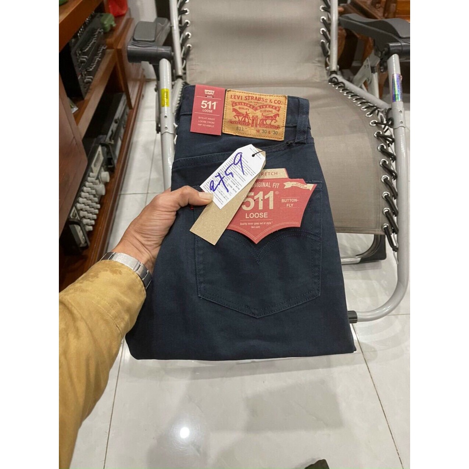 Quần kaki nam ống đứng co giản hàng cambodia