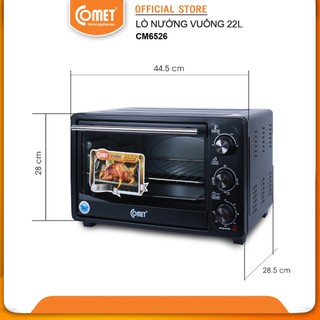 Lò nướng điện 22L Comet CM6526