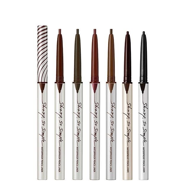 Viền Mắt Clio Sharp, So Simple Waterproof Pencil Liner 0.14g - Ninishop