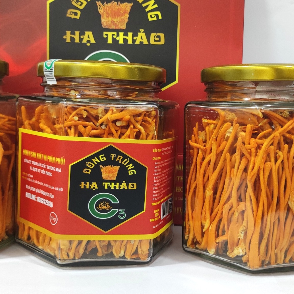 Đông Trùng Hạ Thảo C3 Khô Sấy Thăng Hoa 25g