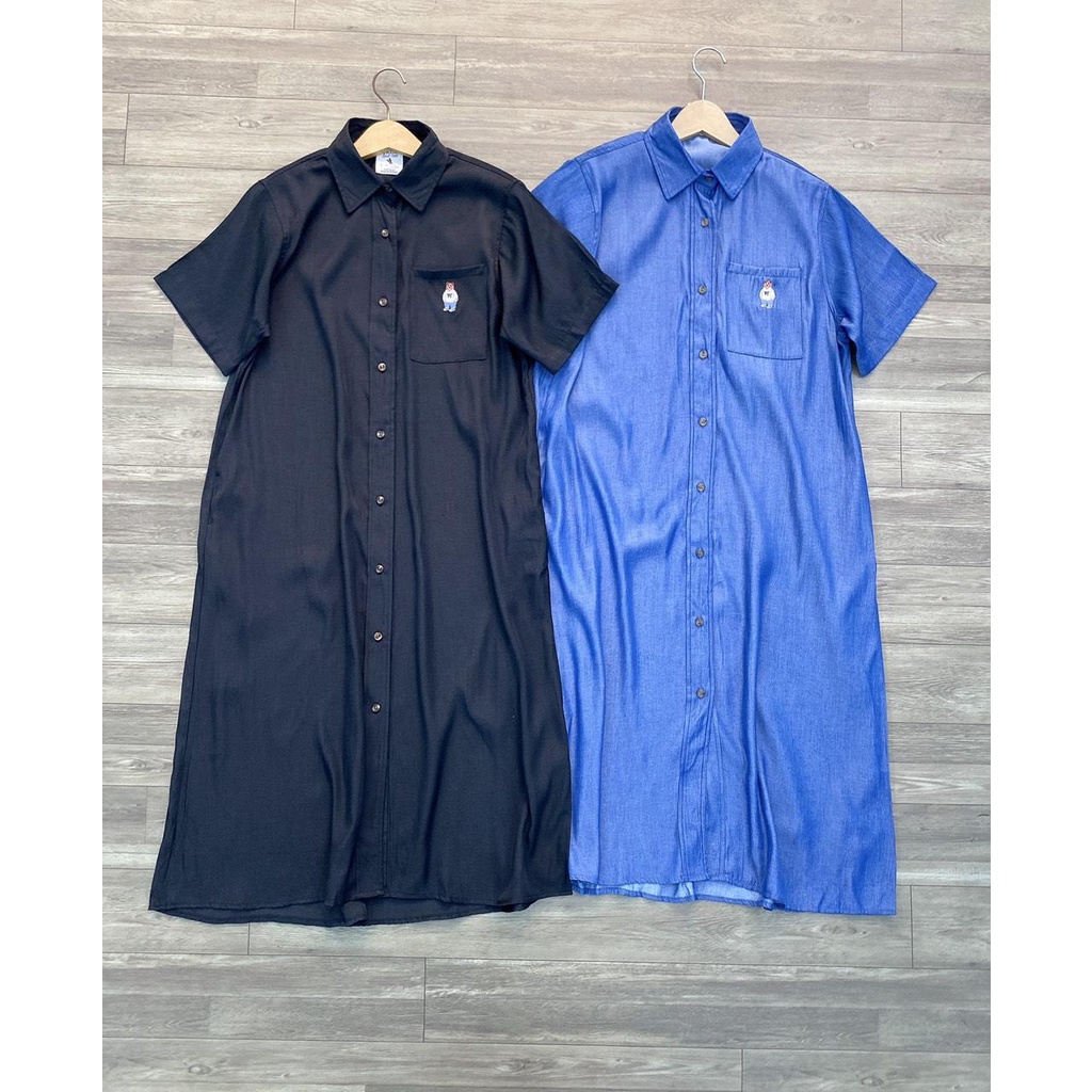 Đầm Suông Denim W.h.oau