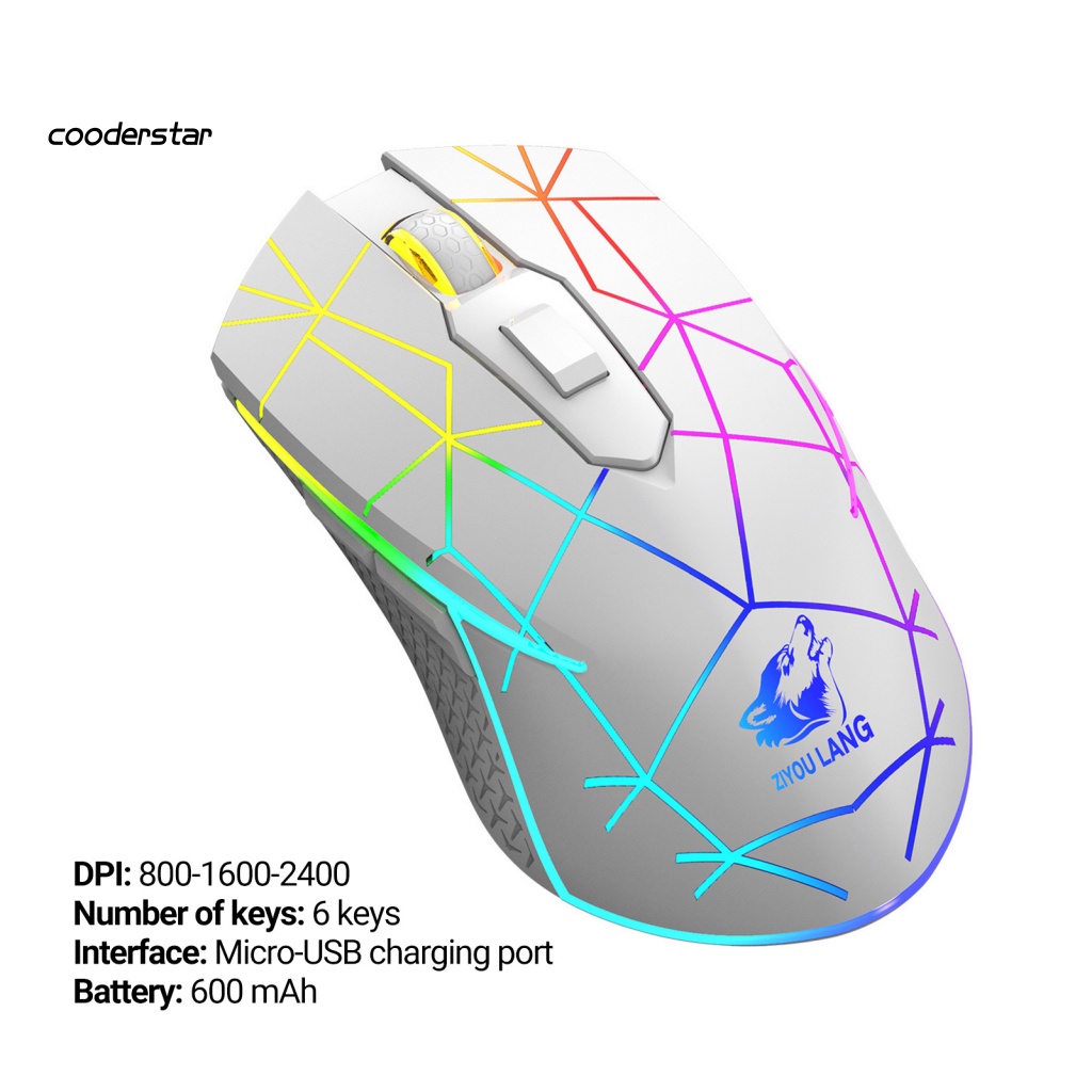 Chuột Không Dây X9 2.4G Chống Trượt Cho Game Thủ