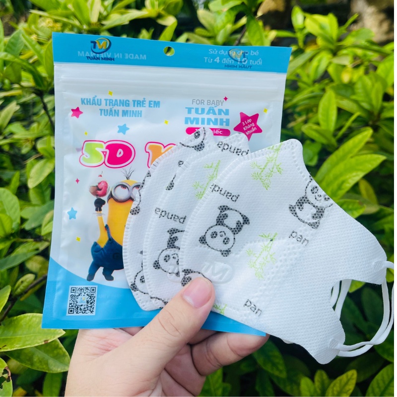 Khẩu trang y tế 5D cho bé-Khẩu trang 5D trẻ em