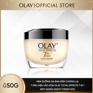 Kem Dưỡng Ẩm Ban Đêm OLAY Total Effects Chống Lại 7 Dấu Hiệu Lão Hóa 50g