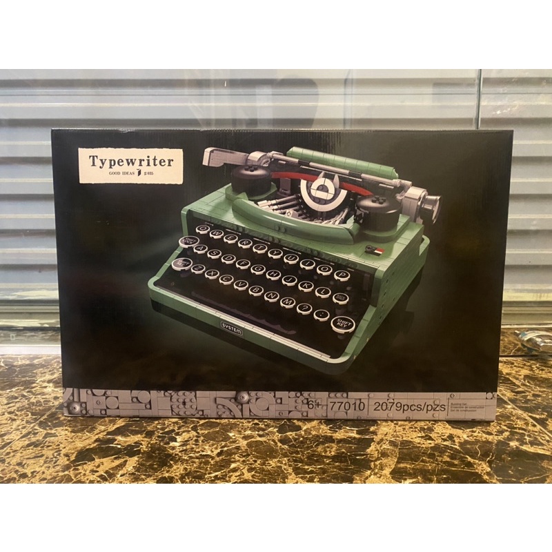 Đồ chơi xếp hình Typewriter 88021 6900 77010 21372 5010 Mô hình Máy đánh chữ