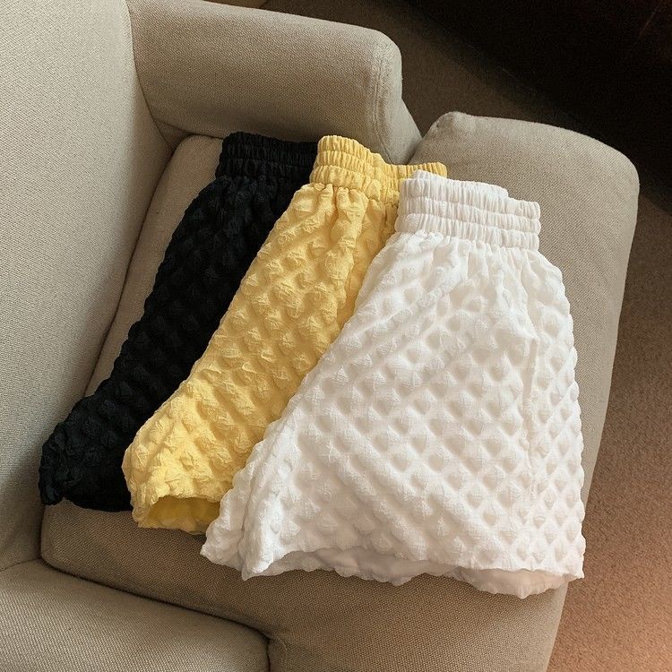 JSC Quần Short Lưng Thun Đính Kim Cương Giả Thời Trang Mùa Hè Cho Nữ