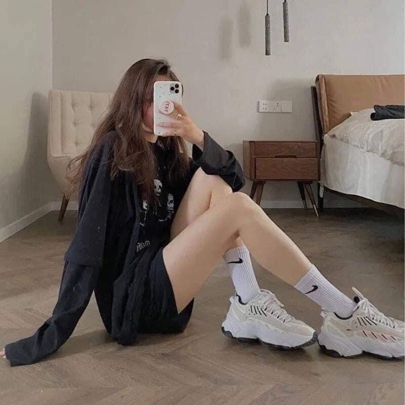 SET 10 ĐÔI TẤT MÓC CỔ CAO NHIỀU MÀU