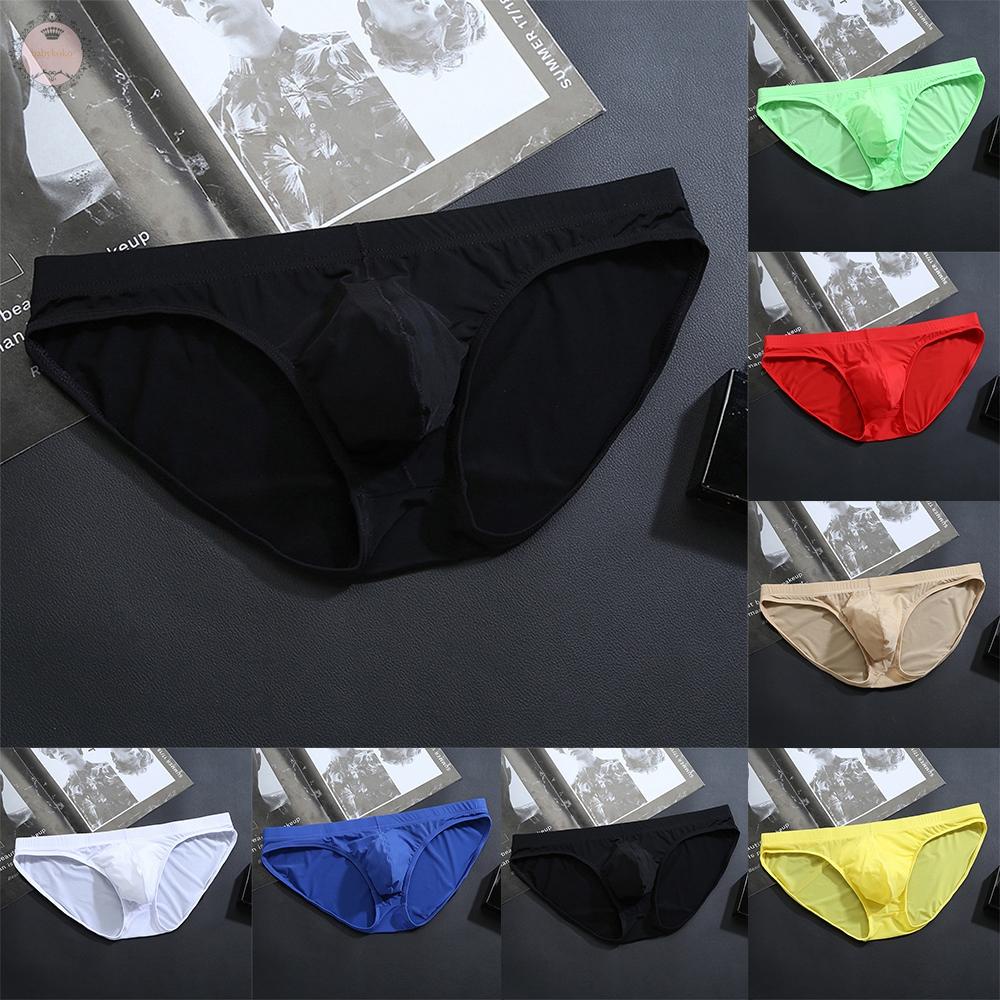Sexy Underwear Men Thong Sexy  U Pouch Breathable Low Waist Underpants U Pouch Soft