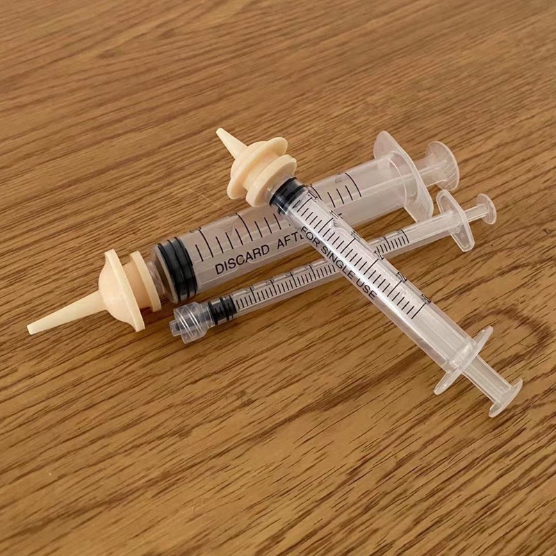 Núm ti silicone cho mèo, cún sơ sinh uống sữa, núm vú cho thú cưng