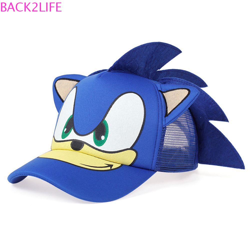 Nón Lưỡi Trai Có Thể Điều Chỉnh Che Nắng Họa Tiết Sonic Số 2Life
