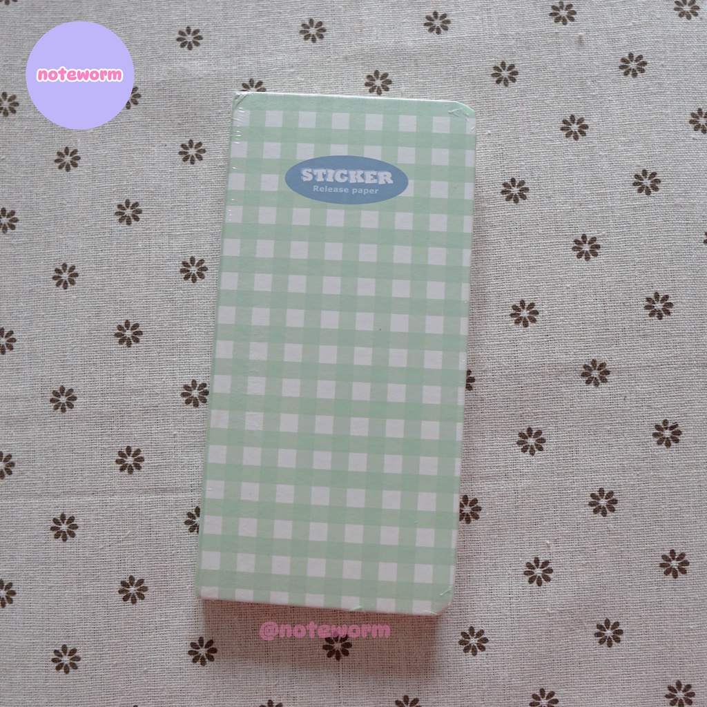 Sổ tay Slim Weekly Planner bìa Pastel ruột giấy Caro