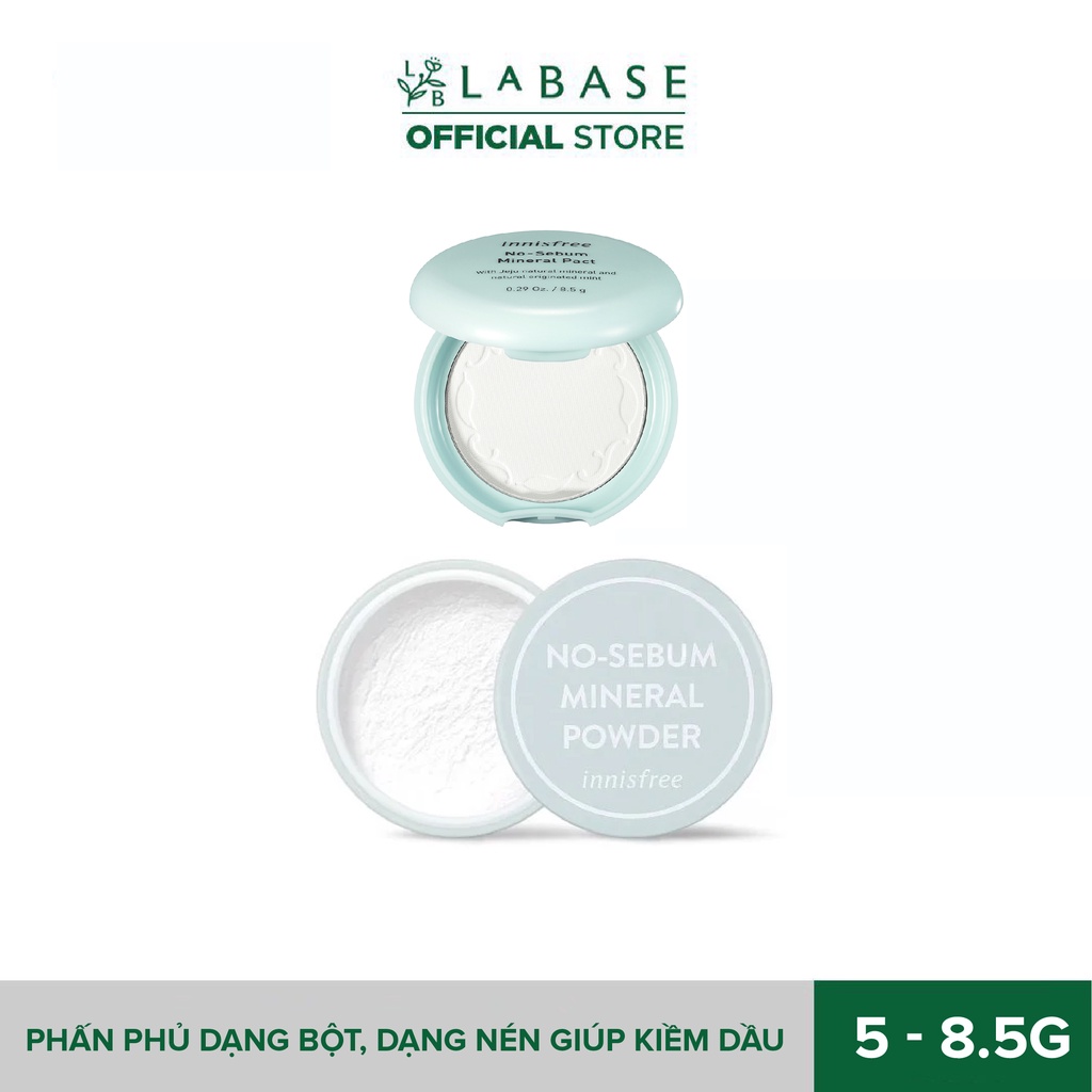 Phấn phủ dạng bột kiềm dầu Innisfree - No sebum