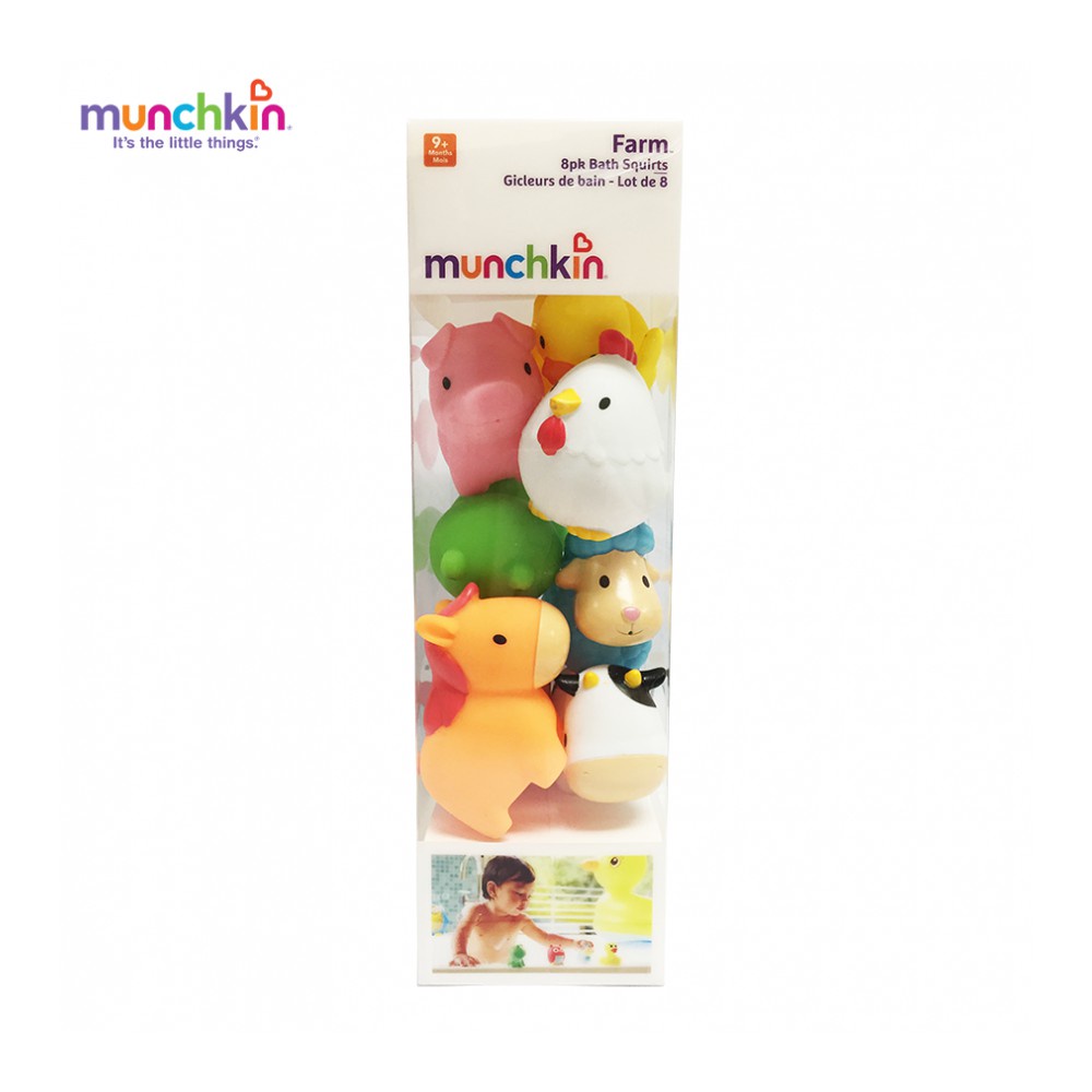 Bộ 8 sinh vật biển/nông trại Munchkin lớn MK21355/MK21356