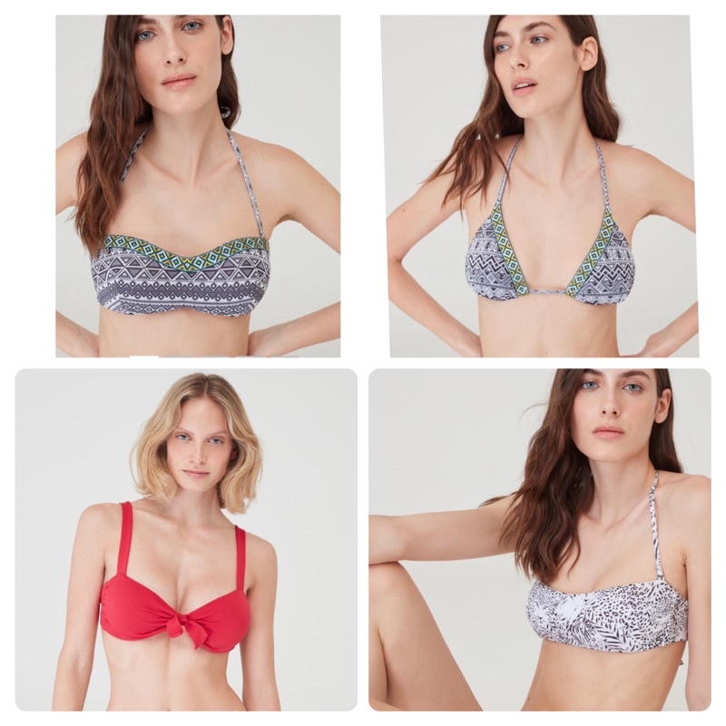 Áo bơi Áo Bikini Lẻ Có Sẵn Mút Ngực Hàng Xuất Xịn