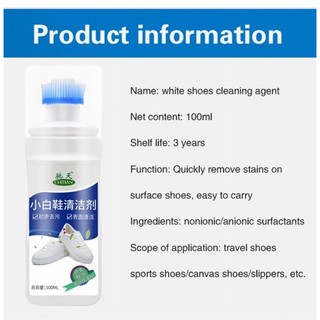 Chất Tẩy Rửa Giày Màu Trắng