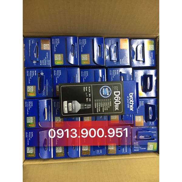 Combo 4 hộp mực in phun màu dùng cho máy in Brother T320, T520W, T720W, T820W, T920W, T4000, T4500DW - BTD60/BT5000