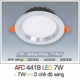 Đèn  LED âm trần downlight Anfaco AFC 441B