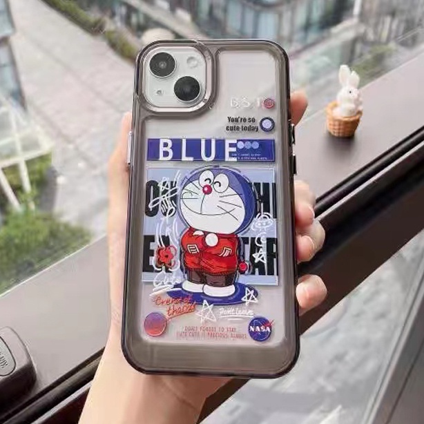 Ốp Điện Thoại TPU Silicon Mềm Trong Suốt Chống Sốc In Hình Mèo Dễ Thương Cho IPhone 14 12 13 11 Pro Max 6S 7 8 Plus X XS XR