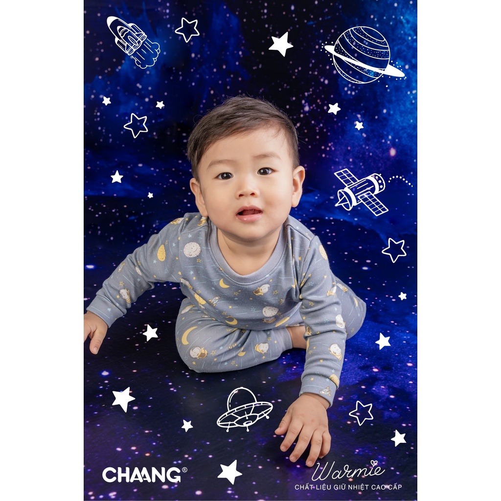 Chaang bộ dài tay Chaang Cosmos cho bé AW22 hihistores