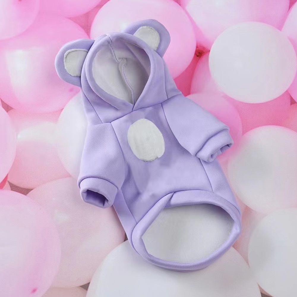 Áo Hoodie Mềm Mại Ngọt Ngào Cho Cún Cưng Chó Mèo shih tzu yorkshire